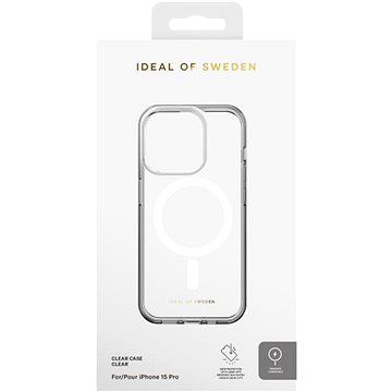 E-shop iDeal of Sweden Schutzhülle Clear Case mit Magsafe für iPhone 15 Pro Clear