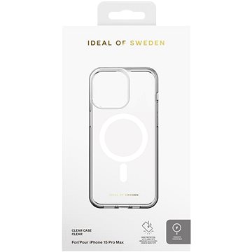 E-shop iDeal of Sweden Schutzhülle Clear Case mit Magsafe für iPhone 15 Pro Max Clear