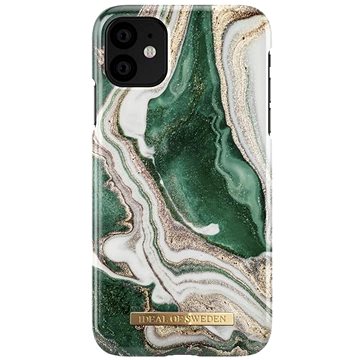 E-shop iDeal Of Sweden Fashion für iPhone 11/XR - golden jade marble