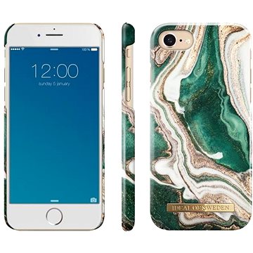 E-shop iDeal Of Sweden Fashion für iPhone 8/7/6/6S/SE (2020/2022) - golden jade marble