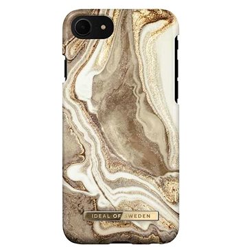 E-shop iDeal Of Sweden Fashion für iPhone 8/7/6/6S/SE (2020/2022) - golden sand marble