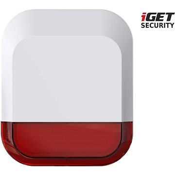 E-shop iGET SECURITY EP11 - batterie- oder netzstrombetriebene Außensirene für iGET M5-4G Alarm