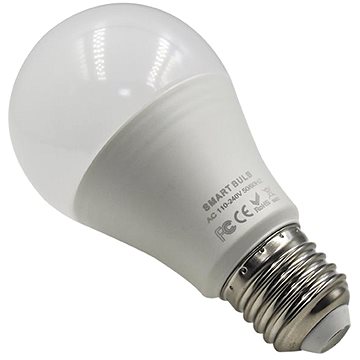 E-shop iQ-Tech SmartLife WB011, WLAN-Lampe E27, 9W, weiß