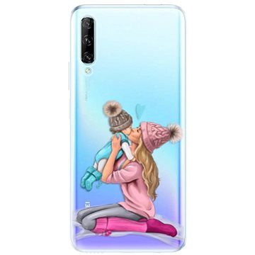 iSaprio Kissing Mom - Blond and Boy pro Huawei P Smart Pro