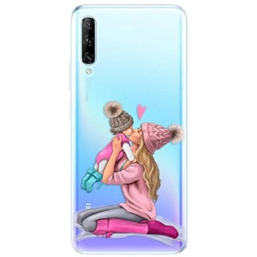iSaprio Kissing Mom - Blond and Girl pro Huawei P Smart Pro