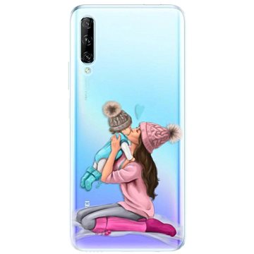 iSaprio Kissing Mom - Brunette and Boy pro Huawei P Smart Pro