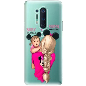 iSaprio Mama Mouse Blond and Girl pro OnePlus 8 Pro