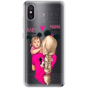 iSaprio Mama Mouse Blond and Girl pro Xiaomi Mi 8 Pro