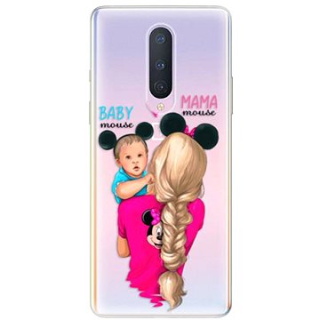 iSaprio Mama Mouse Blonde and Boy pro OnePlus 8