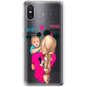 iSaprio Mama Mouse Blonde and Boy pro Xiaomi Mi 8 Pro