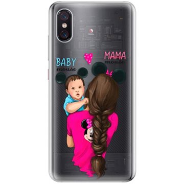iSaprio Mama Mouse Brunette and Boy pro Xiaomi Mi 8 Pro