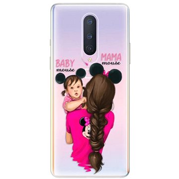 iSaprio Mama Mouse Brunette and Girl pro OnePlus 8