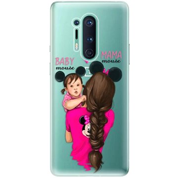 iSaprio Mama Mouse Brunette and Girl pro OnePlus 8 Pro