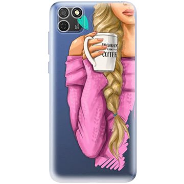 iSaprio My Coffe and Blond Girl pro Honor 9S
