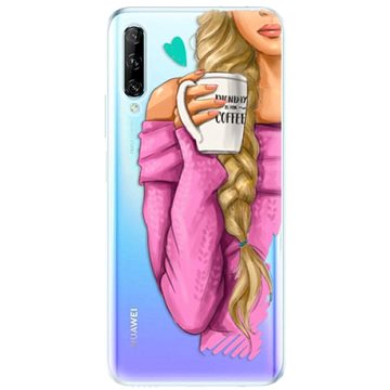iSaprio My Coffe and Blond Girl pro Huawei P Smart Pro