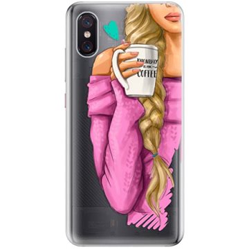 iSaprio My Coffe and Blond Girl pro Xiaomi Mi 8 Pro