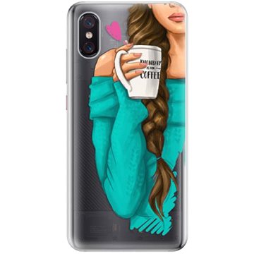 iSaprio My Coffe and Brunette Girl pro Xiaomi Mi 8 Pro