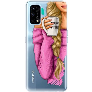 iSaprio My Coffe and Blond Girl pro Realme 7 Pro