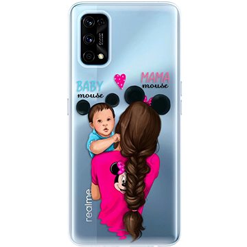 iSaprio Mama Mouse Brunette and Boy pro Realme 7 Pro