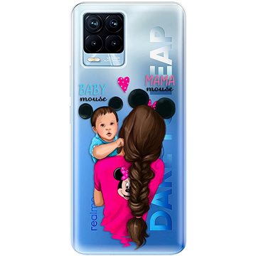 iSaprio Mama Mouse Brunette and Boy pro Realme 8 / 8 Pro