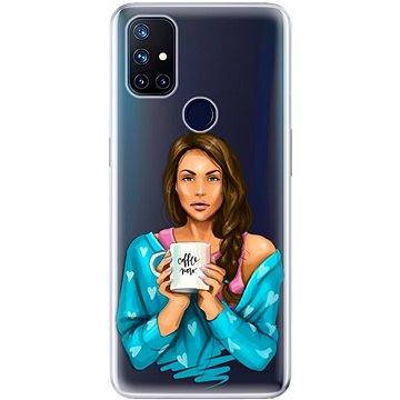 iSaprio Coffe Now - Brunette pro OnePlus Nord N10 5G