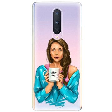 iSaprio Coffe Now - Brunette pro OnePlus 8