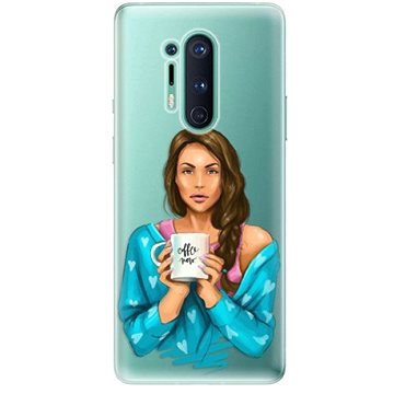 iSaprio Coffe Now - Brunette pro OnePlus 8 Pro