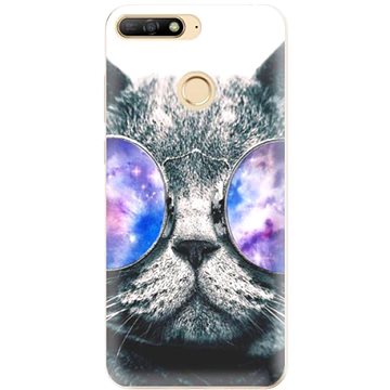 iSaprio Galaxy Cat pro Huawei Y6 Prime 2018