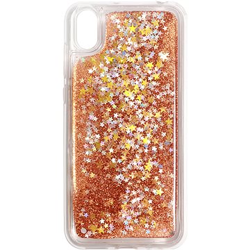 iWill Glitter Liquid Star Case pro HUAWEI Y5 (2019) / Honor 8S Rose Gold