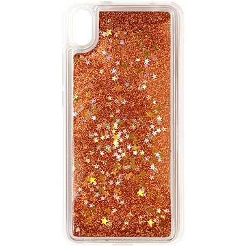 iWill Glitter Liquid Star Case pro Xiaomi Redmi 7A Rose Gold
