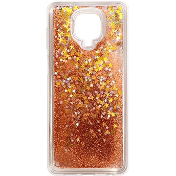 iWill Glitter Liquid Star Case pro Xiaomi Redmi Note 9 Pro Rose Gold