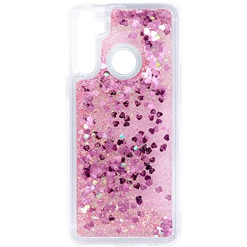 E-shop iWill Glitter Liquid Heart Case für Realme C3 - pink