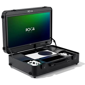 POGA Pro - Xbox Series S cestovní kufr s LCD monitorem - černý