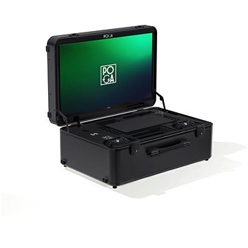 POGA Sly - Xbox Series X cestovní kufr s LCD monitorem - černý