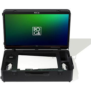 POGA Yez - PlayStation 5 cestovní kufr s LED monitorem - černý