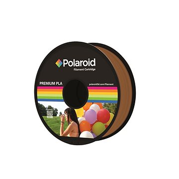 E-shop Polaroid 1.75 mm Premium PLA Filament 1 kg - braun