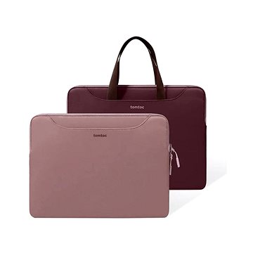 E-shop tomtoc Light-A21 Dual-color Slim Laptop Handbag, 13,5 Inch - Raspberry