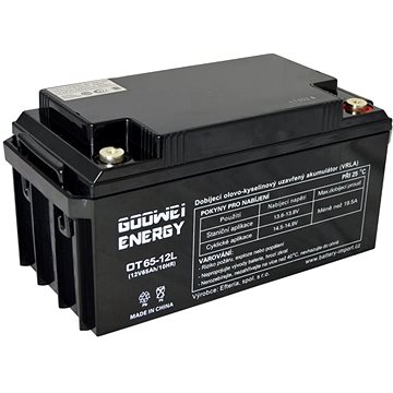 GOOWEI ENERGY OTL65-12, baterie 12V, 65Ah, DEEP CYCLE