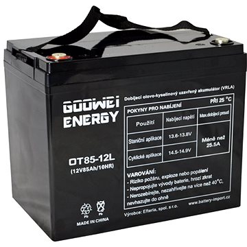 GOOWEI ENERGY OTL85-12, baterie 12V, 85Ah, DEEP CYCLE