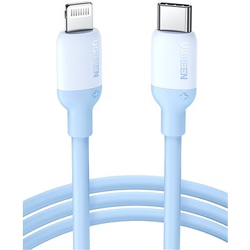 UGREEN USB-C to Lightning Silicone Cable 1m (Navy blue)