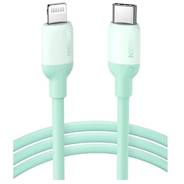 UGREEN USB-C to Lightning Silicone Cable 1m (Green)