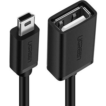 E-shop Ugreen Mini USB (M) to USB 2.0 (F) OTG Cable Gray 0,1 m