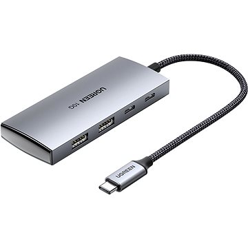 E-shop UGREEN USB-C to 2× USB 3.1+2×USB-C Adapter 10G