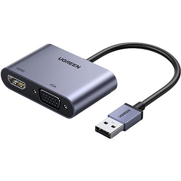 E-shop UGREEN USB 3.0 to HDMI+VGA Converter