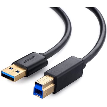 E-shop Ugreen USB 3.0 A (M) to USB 3.0 B (M) Data Cable Black 2 m