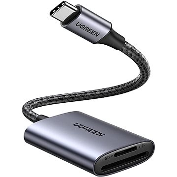 E-shop UGREEN USB-C auf SD/TF Memory Card Reader Alu Case