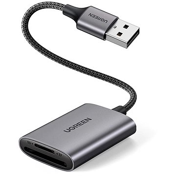 E-shop UGREEN USB-A to SD/TF Memory Card Reader Alu Case