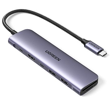 E-shop UGREEN 7-in-1 USB-C to HDMI/2*USB 3.0/USB-C/SD/TF/PD100W