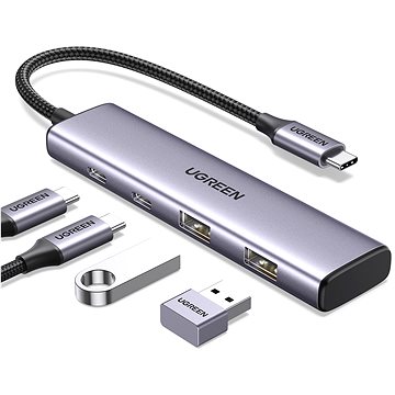 E-shop UGREEN 4-Port USB-C Hub