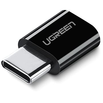 E-shop Ugreen USB-C (M) zu Micro USB (F) OTG Adapter Schwarz
